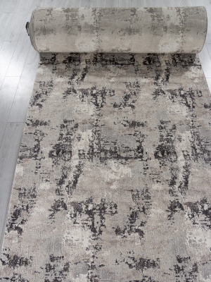 Ковер 38871 - 995 GREY / GREY - Дорожка - коллекция BRAND