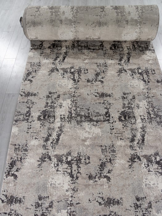 Ковер 38871 - 995 GREY / GREY - Дорожка - коллекция BRAND