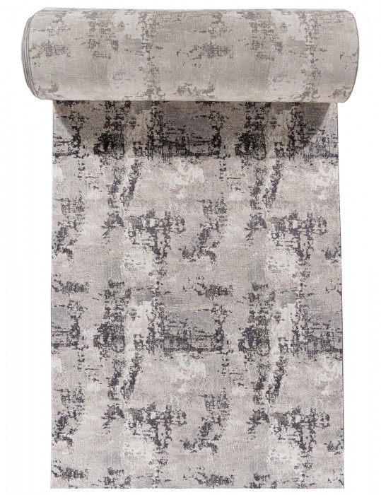 Ковер 38871 - 995 GREY / GREY - Дорожка - коллекция BRAND