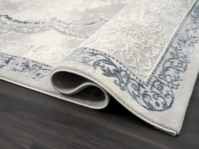 Ковер GL073T - GREY / GREY - Прямоугольник - коллекция NENSI