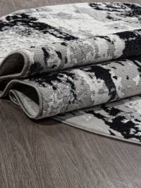Ковер PALERMO ( ПАЛЕРМО ) F285 - DARK GRAY ( Овал )