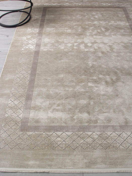 Ковер A810AP - L.BEIGE / GREY - Прямоугольник - коллекция EMPEROS OLIMPOS