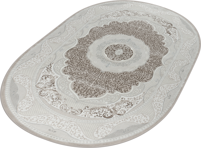 Ковер 36891A oval BEIGE / BEIGE
