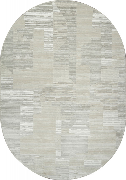 Ковер F190 - CREAM-NATURAL - Овал - коллекция SIRIUS