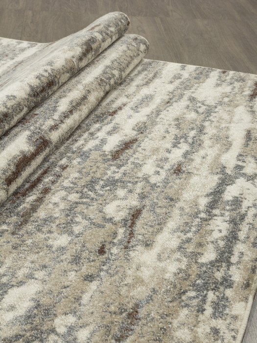 Ковер F301 - BEIGE-BROWN - Прямоугольник - коллекция TORNADO