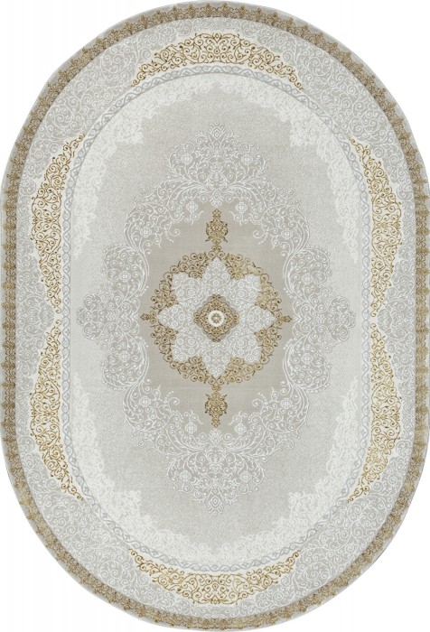 Ковер GL074E - BROWN / BROWN - Овал - коллекция NENSI