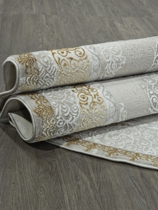 Ковер GL074E - BROWN / BROWN - Овал - коллекция NENSI