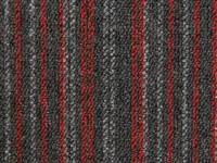 Ковровая плитка BONKEEL Space Strip Red
