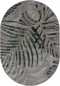 Ковер LIMAN ( ЛИМАН ) F479 - GRAY-GREEN ( Овал )