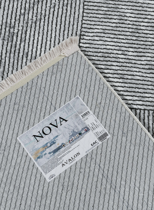 Ковер 39928A stan GREY / WHITE