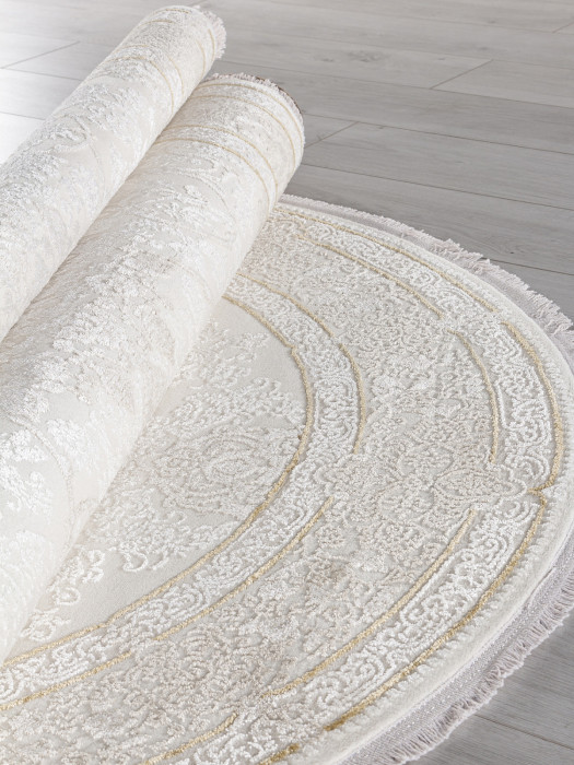 Ковер 30031V - CREAM / CREAM - Овал - коллекция SANDALI