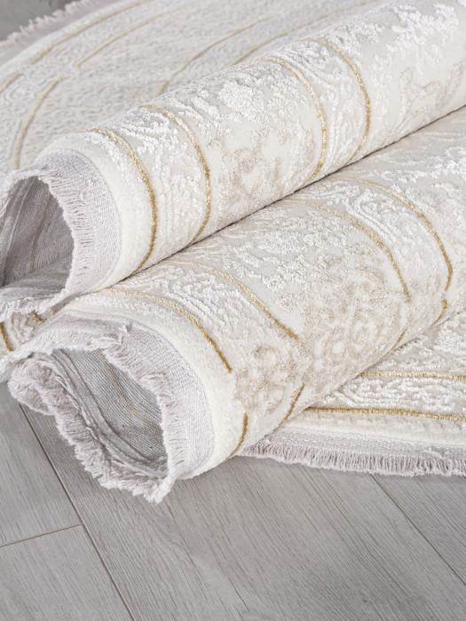 Ковер 30031V - CREAM / CREAM - Овал - коллекция SANDALI