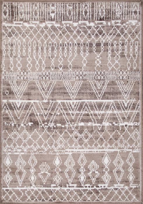 Ковер A932AC - L.BEIGE / P.WHITE - Прямоугольник - коллекция JOLI