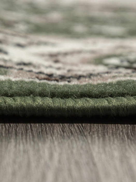 Ковер D409 - GREEN - Овал - коллекция GAVANA