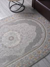 Ковер ARMINA ( АРМИНА ) GA014N - GREY / MULTI ( Овал )