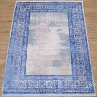 Ковер Art Deco 3035A_CREAM2 / BLUE2