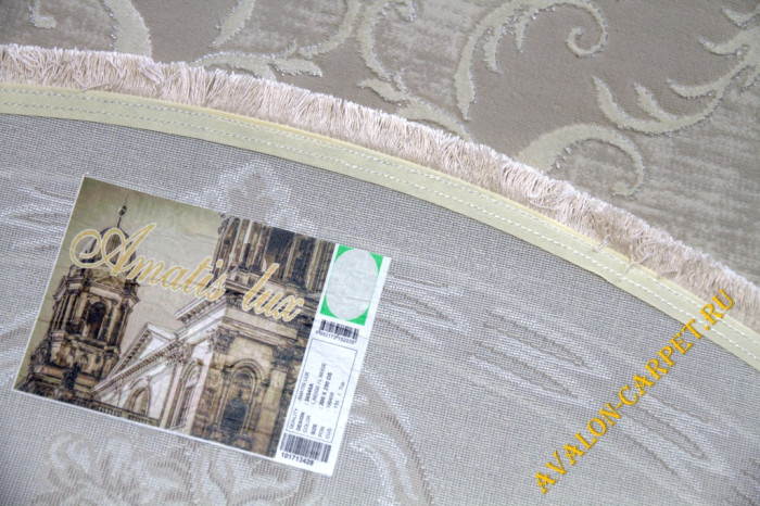 Ковер 36546A oval L.BEIGE / L.BEIGE