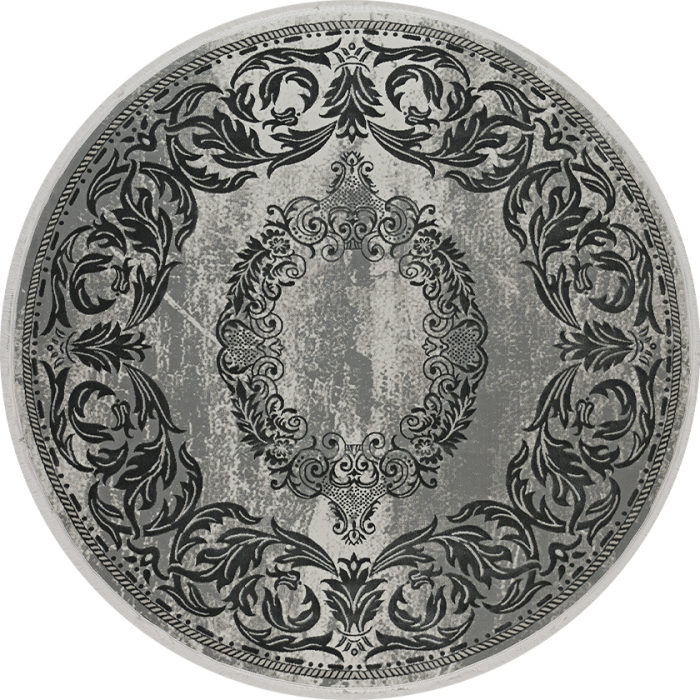 Ковер 36567A daire GREY / GREY