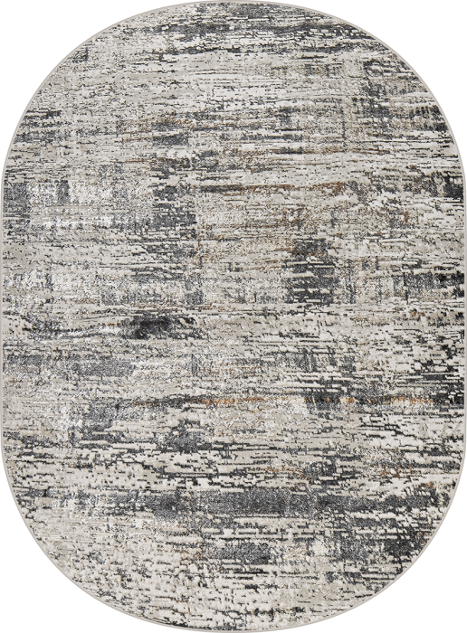 Ковер 38550A oval GREY FLS / CREAM FLS
