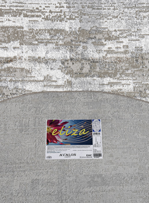 Ковер 38550A oval GREY FLS / CREAM FLS