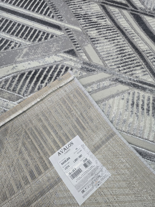 Ковер 41021A stan L.GREY / GREY