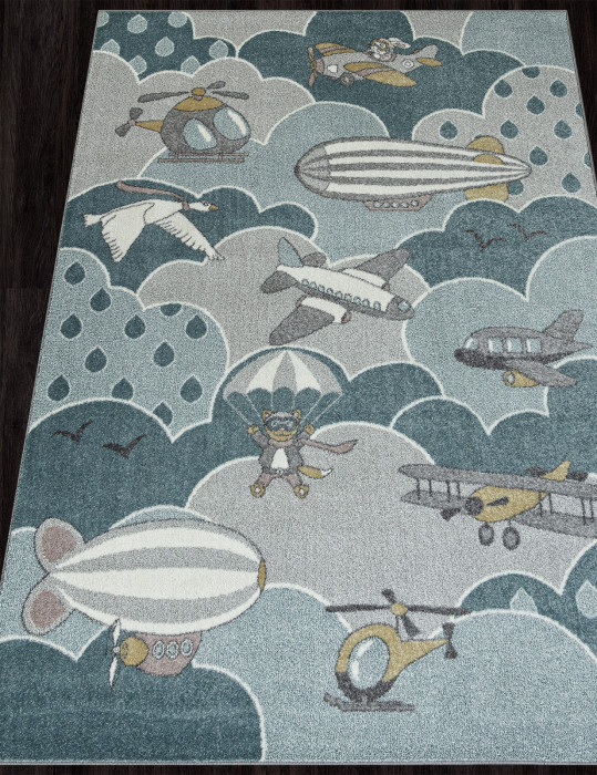 Ковер C225 - MULTICOLOR - Прямоугольник - коллекция SOFIT