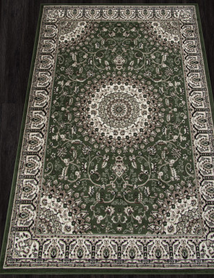 Ковер D409 - GREEN - Прямоугольник - коллекция GAVANA