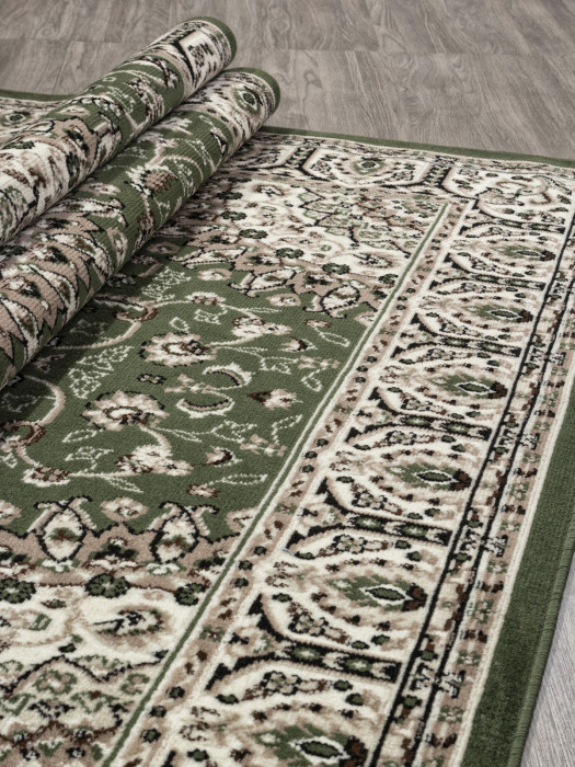 Ковер D409 - GREEN - Прямоугольник - коллекция GAVANA