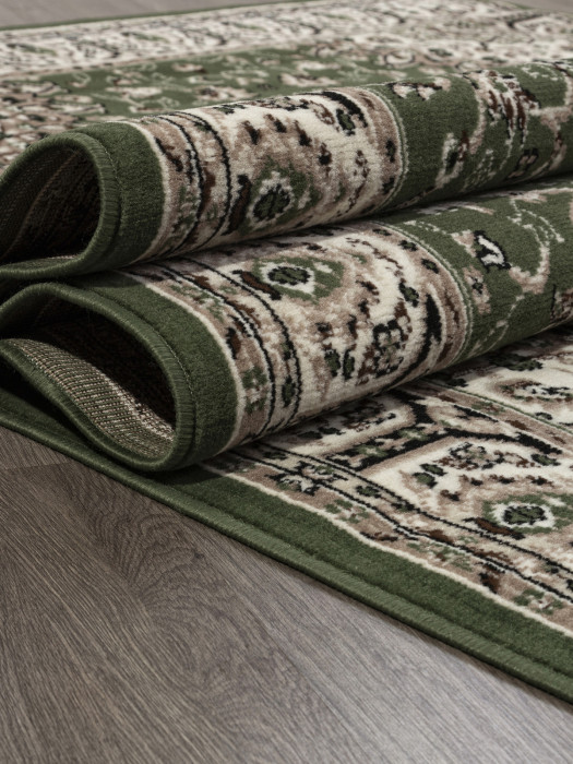 Ковер D409 - GREEN - Прямоугольник - коллекция GAVANA