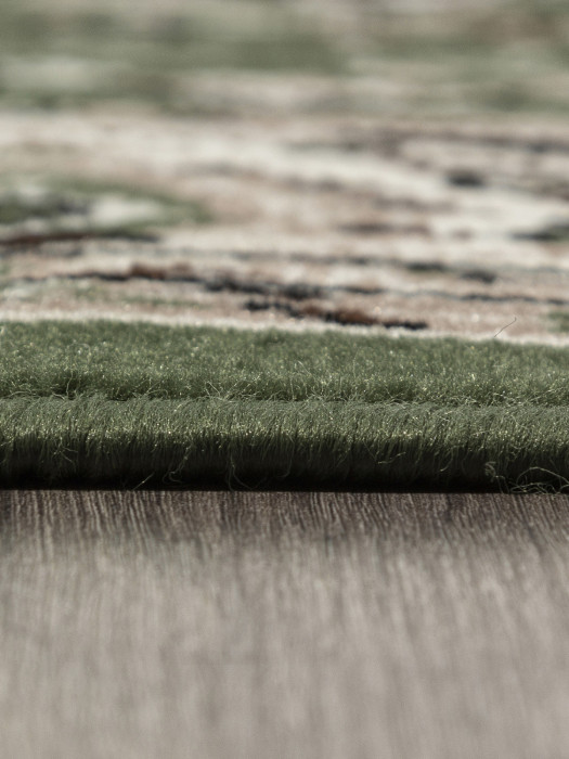 Ковер D409 - GREEN - Прямоугольник - коллекция GAVANA