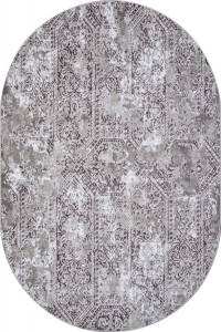Ковер SILVER ( СИЛЬВЕР ) F390 - GRAY ( Овал )