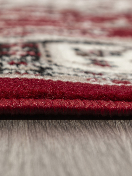 Ковер D409 - RED - Овал - коллекция GAVANA