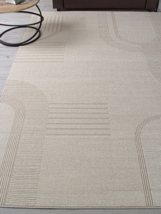 Ковер F437 - LIGHT CREAM - Прямоугольник - коллекция DIOS