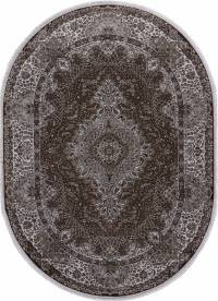Ковер DOLCE ( ДОЛЬЧЕ ) D414 - BROWN ( Овал )