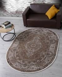 Ковер DOLCE ( ДОЛЬЧЕ ) D414 - BROWN ( Овал )