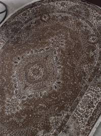 Ковер DOLCE ( ДОЛЬЧЕ ) D414 - BROWN ( Овал )
