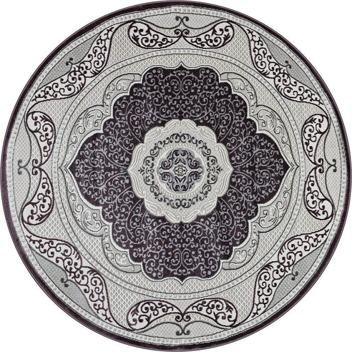 Ковер 36891R daire L.GREY / LILA