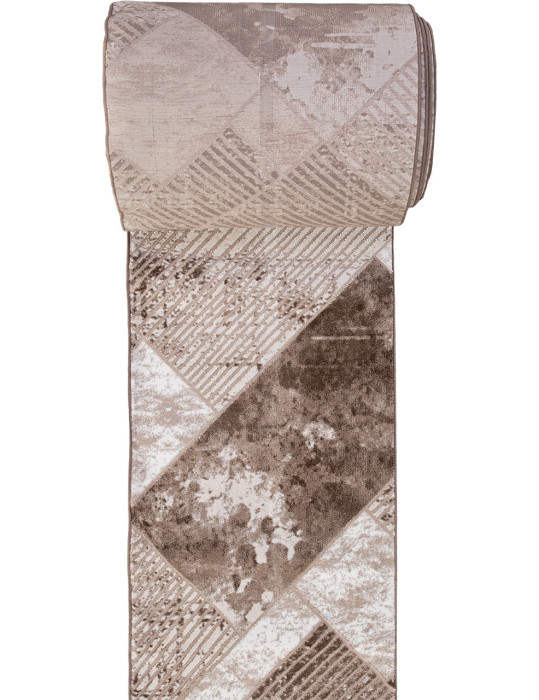 Ковер 5024A - VIZON COKEN / BROWN - Дорожка - коллекция MARDAN