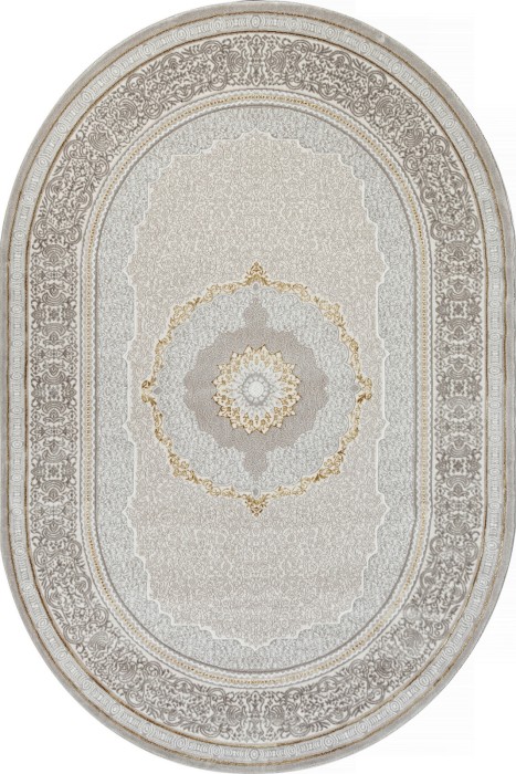 Ковер GL090E - BROWN / BROWN - Овал - коллекция NENSI