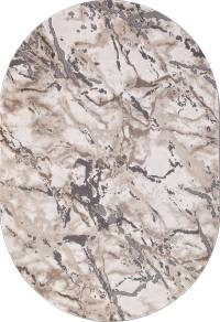 Ковер ARMINA ( АРМИНА ) 03819А - GREY / BROWN ( Овал )