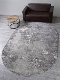 Ковер ATLANTIS ( АТЛАНТИС ) D996 - LIGHT GRAY ( Овал )