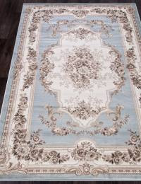 Ковер VALENCIA DELUXE ( ВАЛЕНСИЯ ДЕЛЮКС ) 4015 - L.BLUE-BROWN