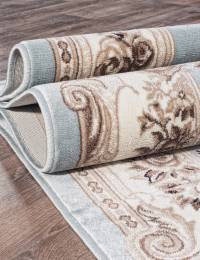 Ковер VALENCIA DELUXE ( ВАЛЕНСИЯ ДЕЛЮКС ) 4015 - L.BLUE-BROWN