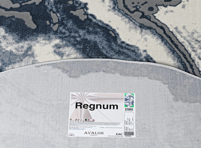 Ковер 37601A oval BLUE / L.GREY