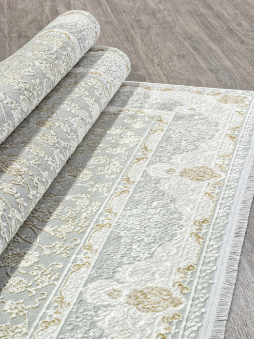 Ковер 30219A - GREY / CREAM - Прямоугольник - коллекция SANDALI