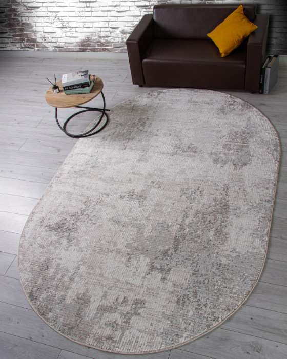 Ковер F143 - BEIGE - Овал - коллекция MIRANDA