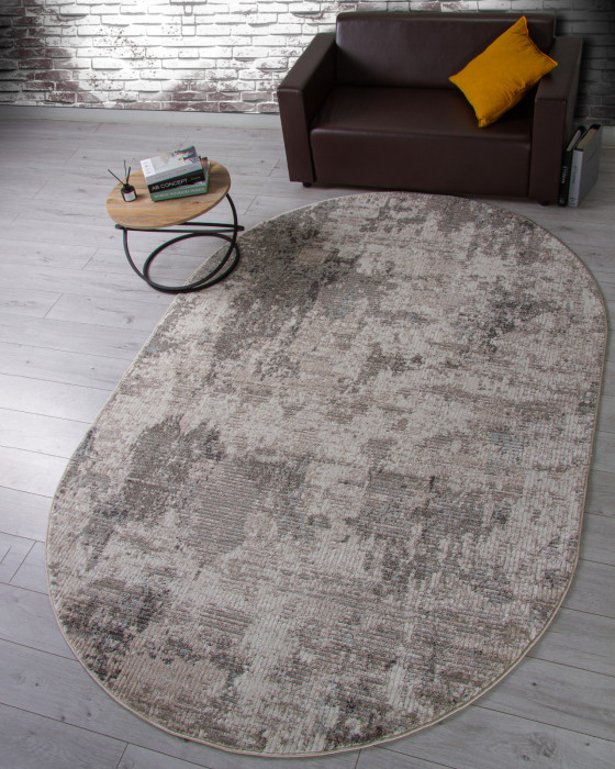 Ковер F143 - BEIGE - Овал - коллекция MIRANDA