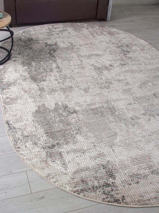 Ковер F143 - BEIGE - Овал - коллекция MIRANDA