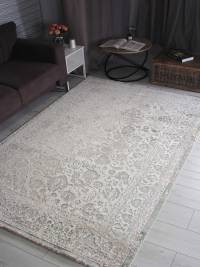 Ковер LILY ( ЛИЛИ ) 8504A - S.WHITE / P.GREEN