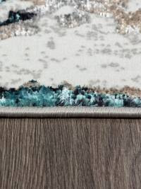 Ковер PARADIZE ( ПАРАДИЗ ) 01634A - GREY / TURQUOISE